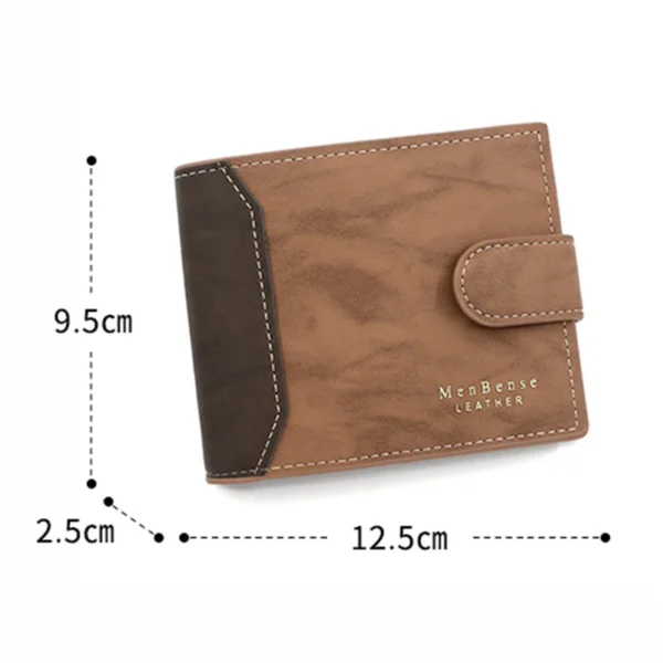 Men's Wallet Black/brown - Image 3